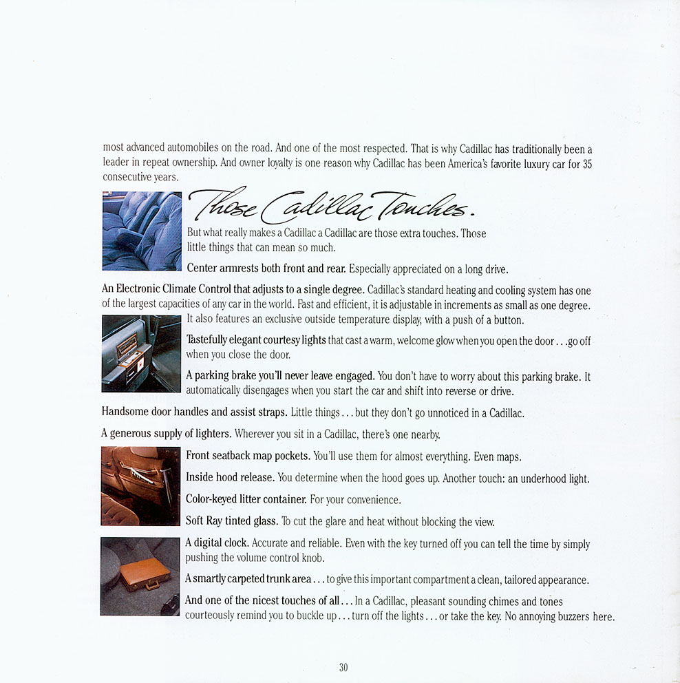 1983 Cadillac Brochure Page 1